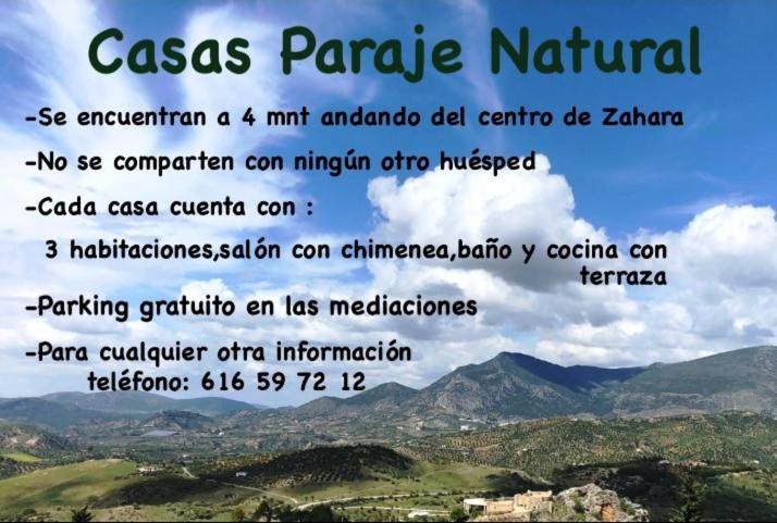 Casas Paraje Natural Zahara De La Sierra Luaran gambar